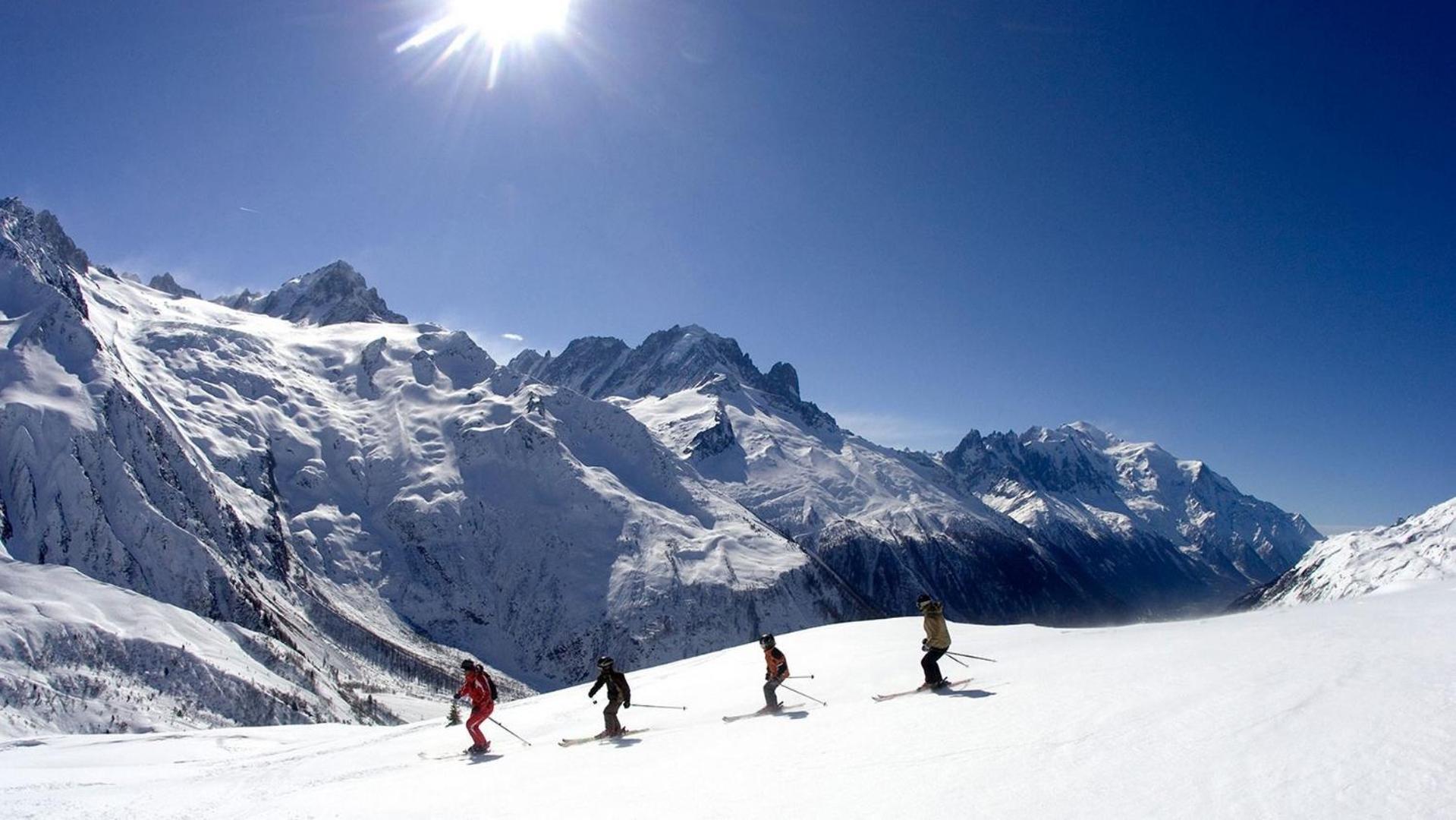 Apartment Blanc Neige 2 Chamonix Buitenkant foto
